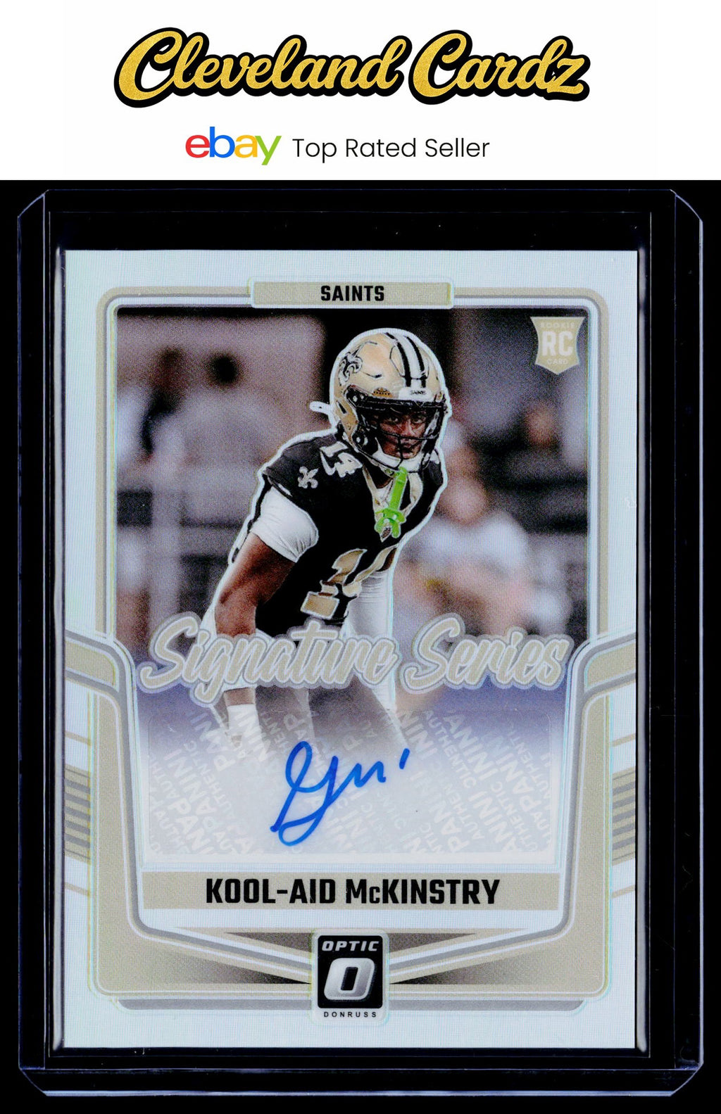 2024 Donruss Optic #SSH-KMY Kool-Aid McKinstry Signature Series Holo RC