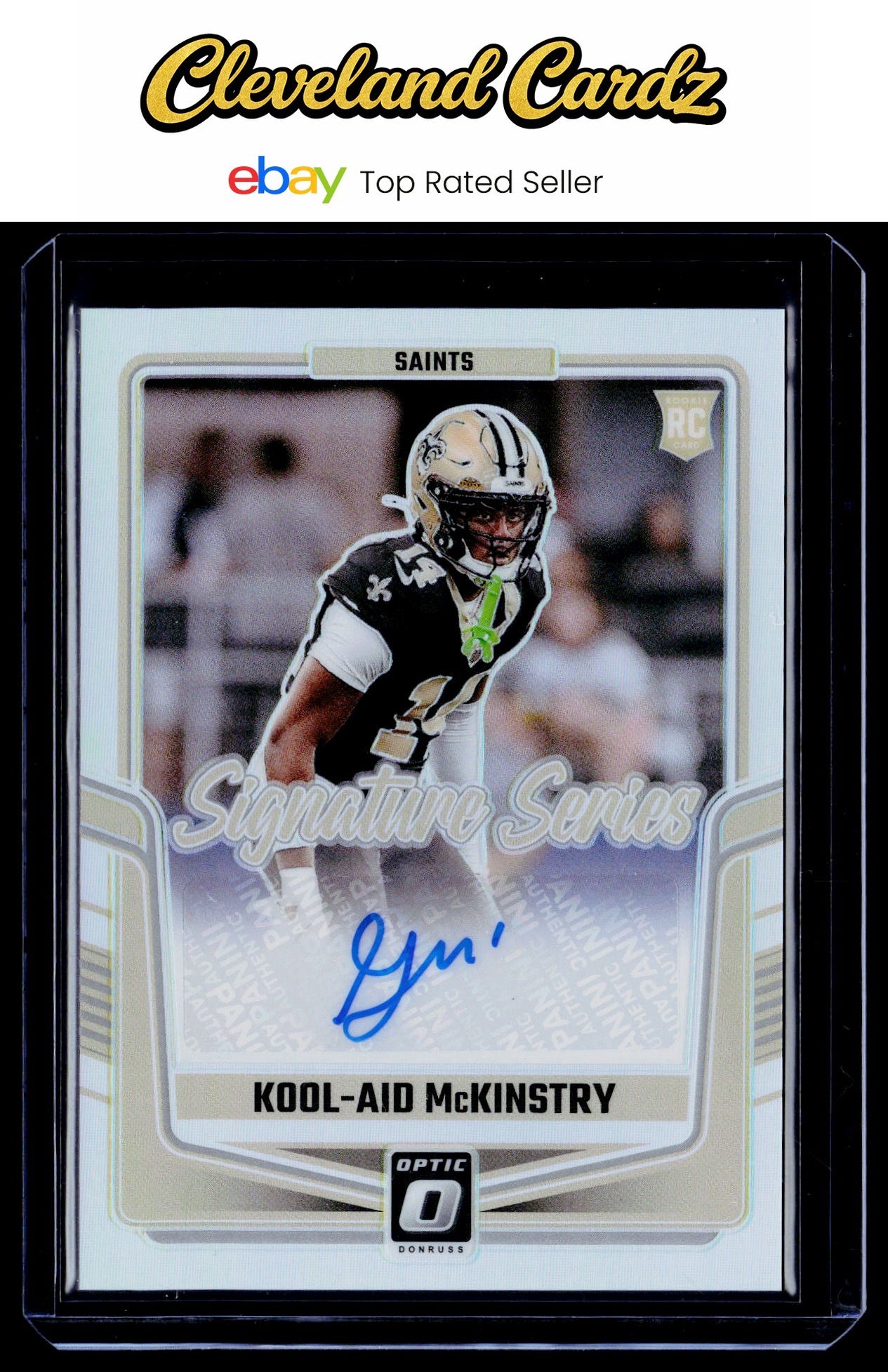 2024 Donruss Optic #SSH-KMY Kool-Aid McKinstry Signature Series Holo RC