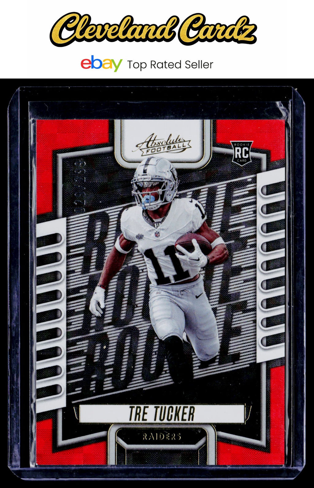 2023 Panini Absolute #133 Tre Tucker Spectrum Red #/100 RC