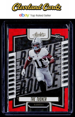 2023 Panini Absolute #133 Tre Tucker Spectrum Red #/100 RC