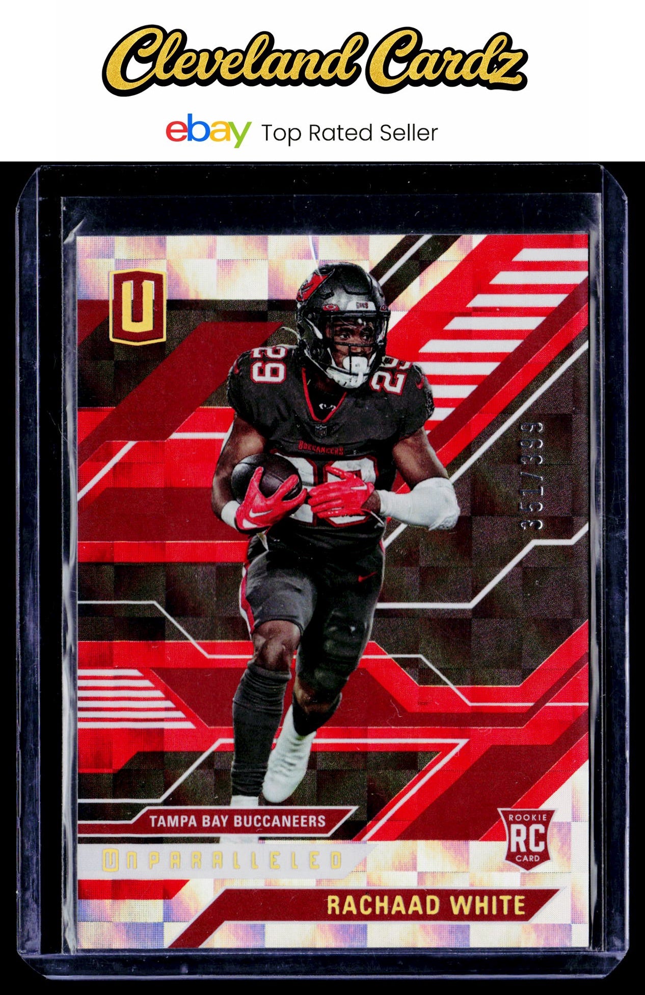 2022 Panini Chronicles #UNP-21 Rachaad White Unparalleled Checker #/399 RC