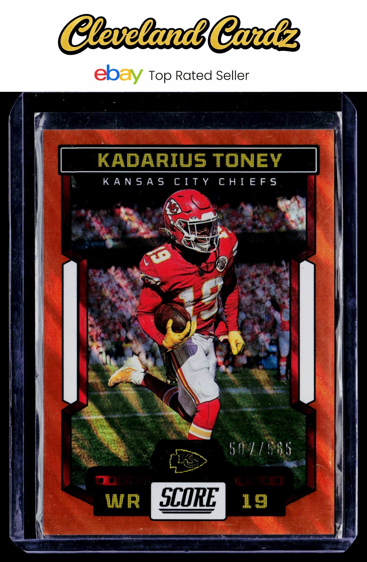 2023 Score #124 Kadarius Toney Lava #/565