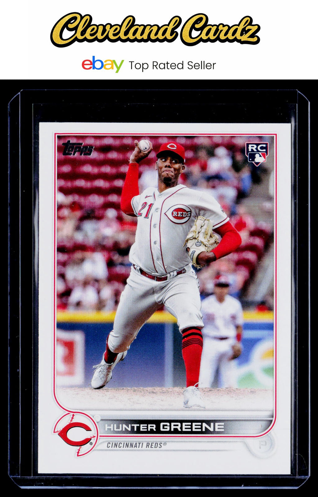 2022 Topps Update #US160 Hunter Greene RC