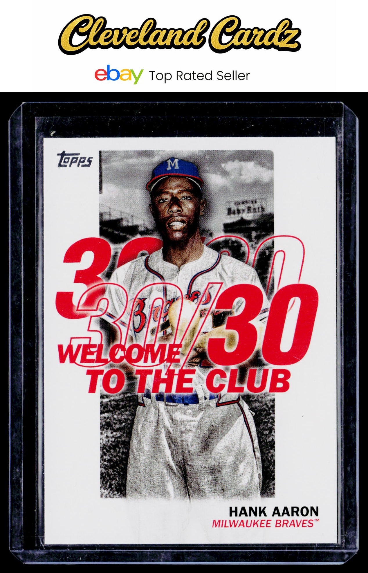 2023 Topps #WC-9 Hank Aaron Welcome to the Club