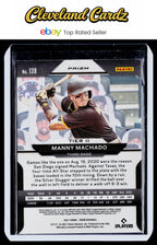 2021 Panini Prizm #139 Manny Machado Red/White/Blue Prizm