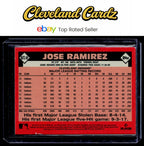 2021 Topps #86TC-69 Jose Ramirez 1986 Topps Baseball 35th Anniversary Chrome