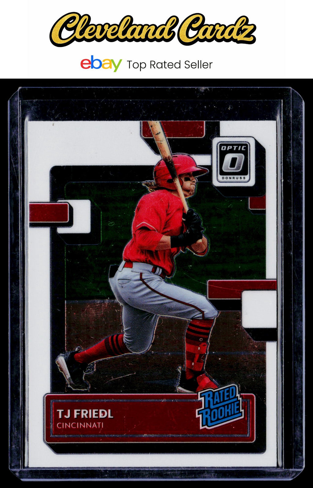 2022 Donruss Optic #83 TJ Friedl RC