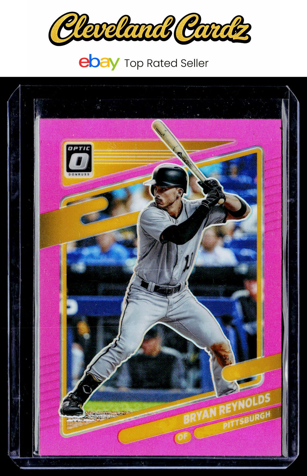 2021 Donruss #75 Bryan Reynolds Holo Pink