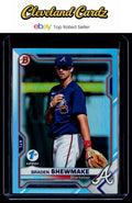2021 Bowman 1st Edition #BFE-48 Braden Shewmake Sky Blue