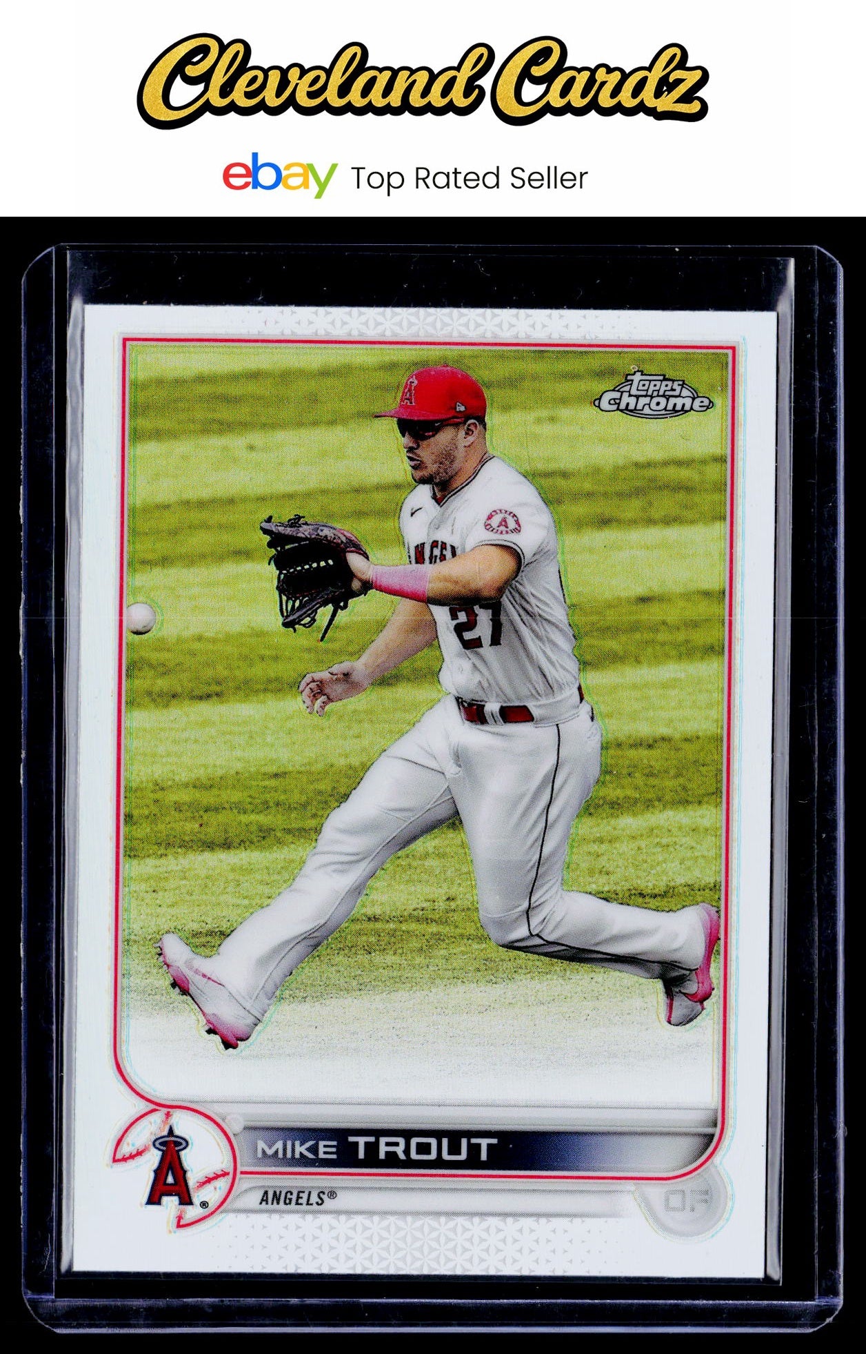 2022 Topps Chrome #200 Mike Trout Refractor