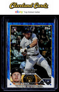2023 Topps Update #US316 Joey Wiemer Blue Foil #/999 RC