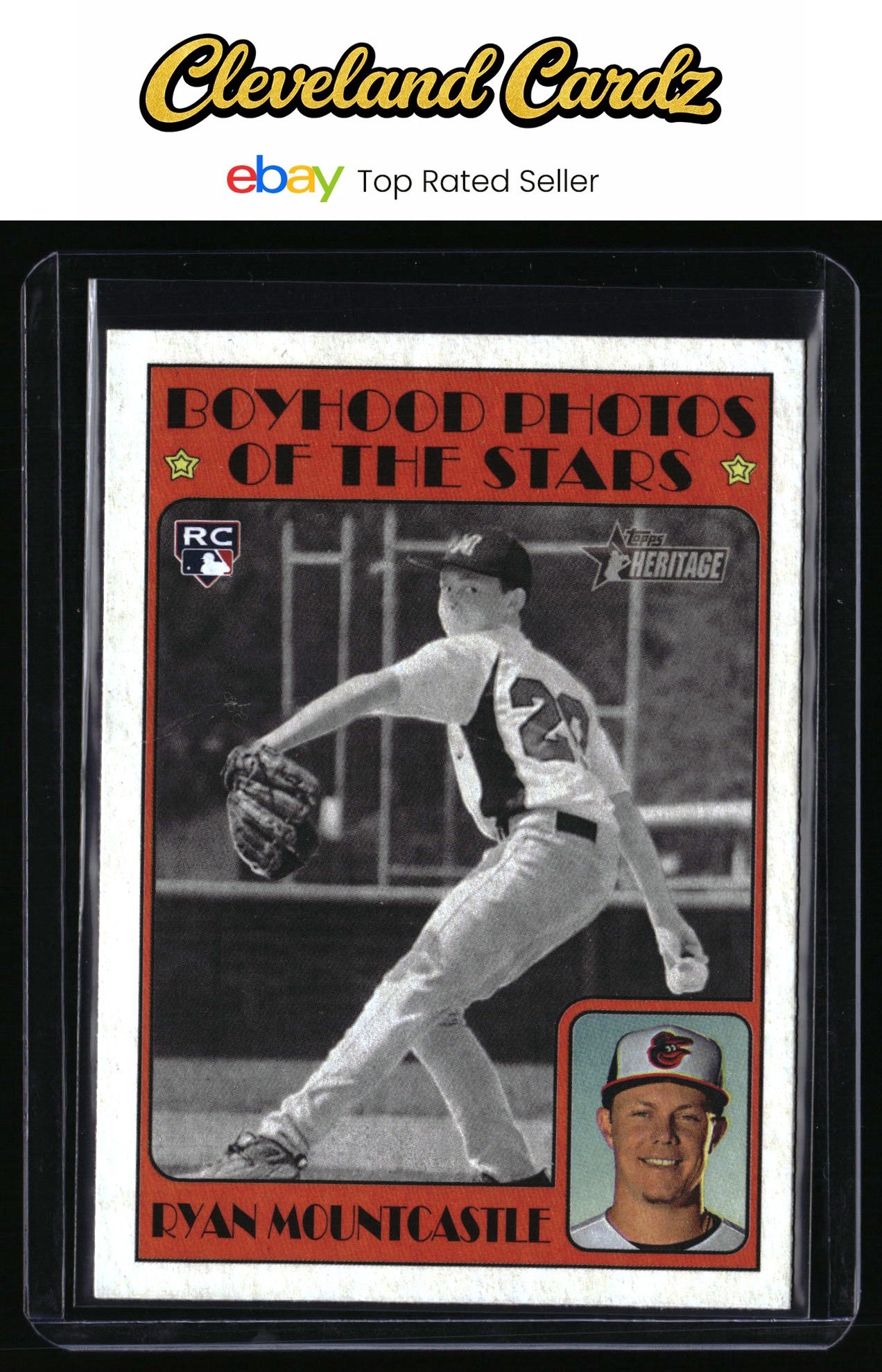 2021 Topps Heritage #149 Ryan Mountcastle RC