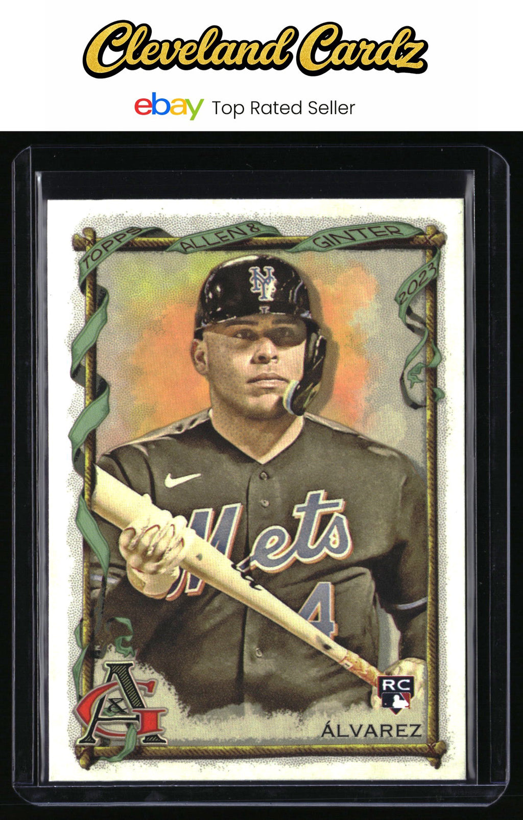 2023 Topps Allen & Ginter #123 Francisco Álvarez RC