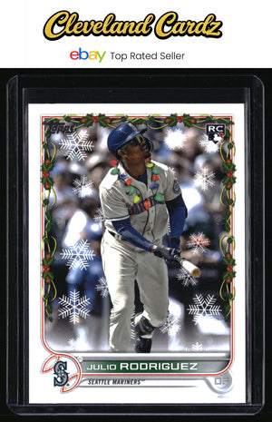 2022 Topps Holiday #HW44c Julio Rodriguez RC