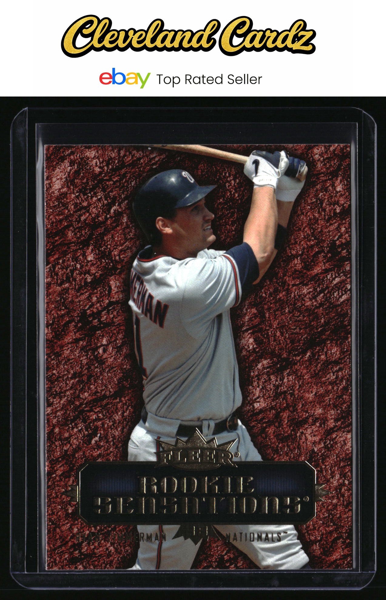2007 Fleer #RS-RZ Ryan Zimmerman Rookie Sensations RC