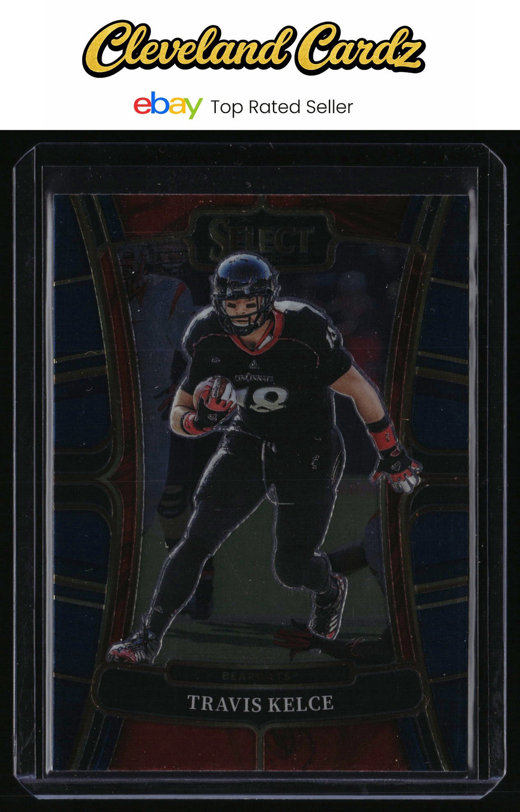 2023 Panini Select Draft Picks #71 Travis Kelce Blue