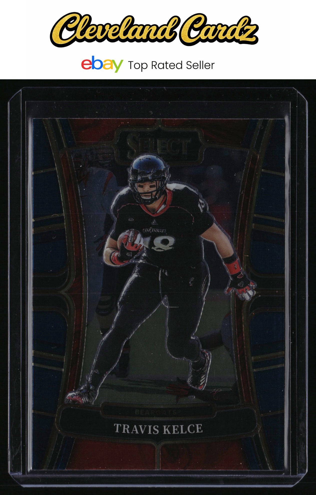 2023 Panini Select Draft Picks #71 Travis Kelce Blue