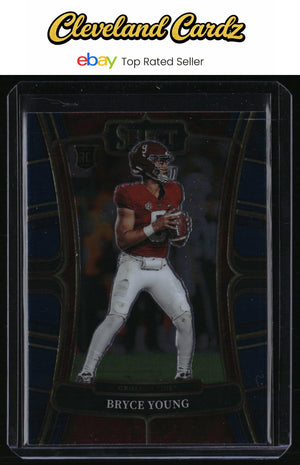 2023 Panini Select Draft Picks #1 Bryce Young Blue RC