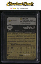 2022 Topps Heritage #694 Hunter Greene Chrome #/999 RC
