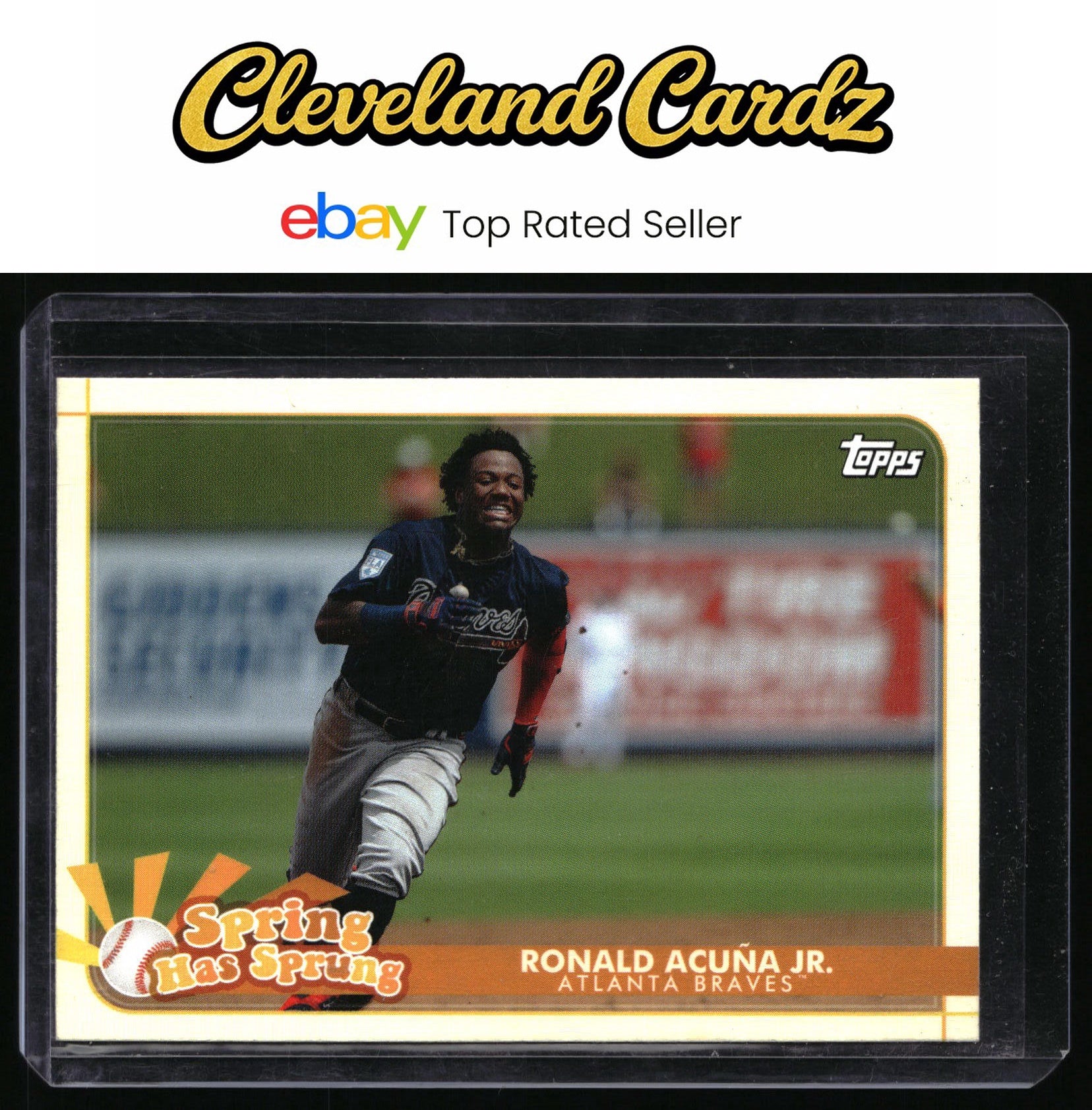2020 Topps Opening Day #SHS-15 Ronald Acuña Jr. Spring Has Sprung