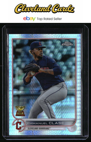 2022 Topps Chrome Sonic #130 Emmanuel Clase Prism Refractor