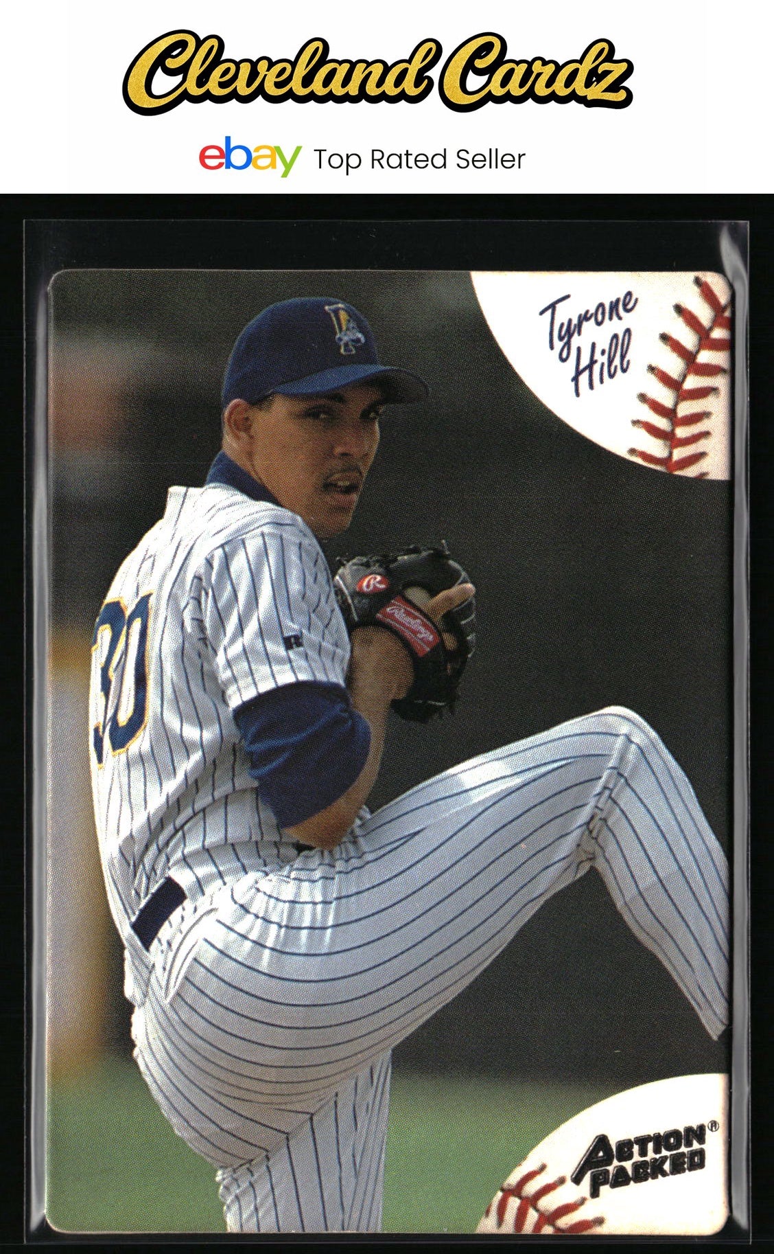 1994 Action Packed Minors #27 Tyrone Hill