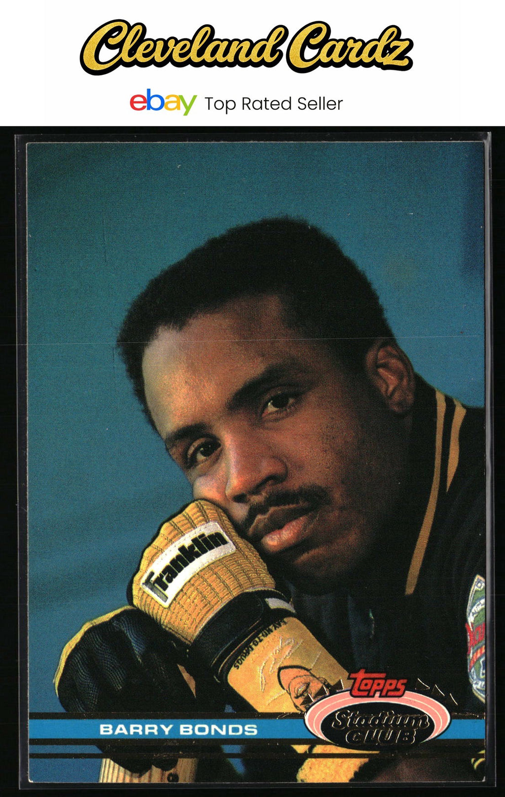 1991 Stadium Club #220 Barry Bonds