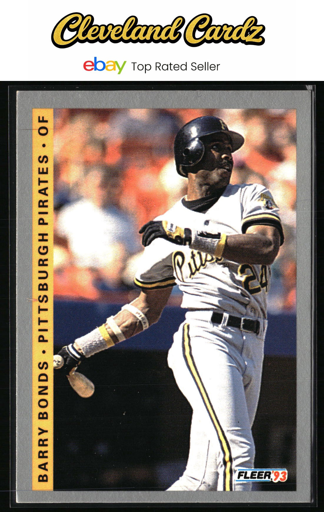 1993 Fleer Fruit of the Loom #6 Barry Bonds