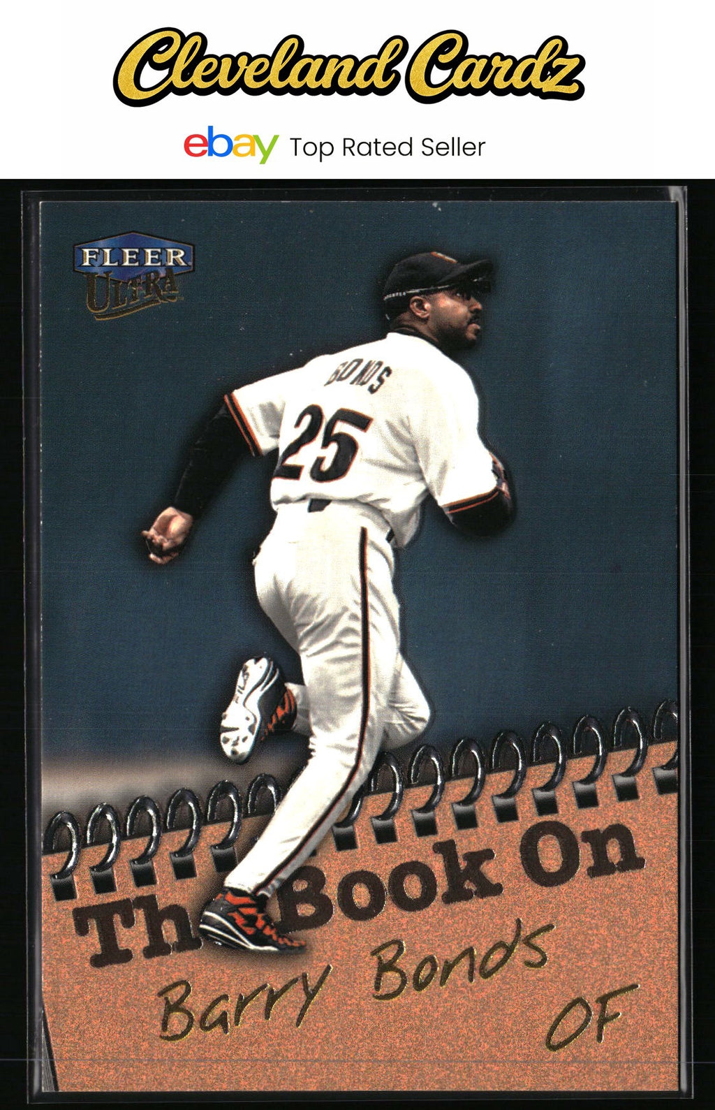 1999 Ultra #8 BO Barry Bonds The Book On