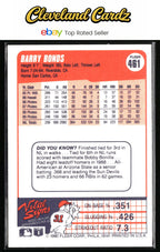1990 Fleer #461 Barry Bonds