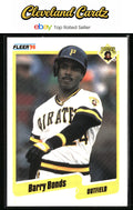 1990 Fleer #461 Barry Bonds