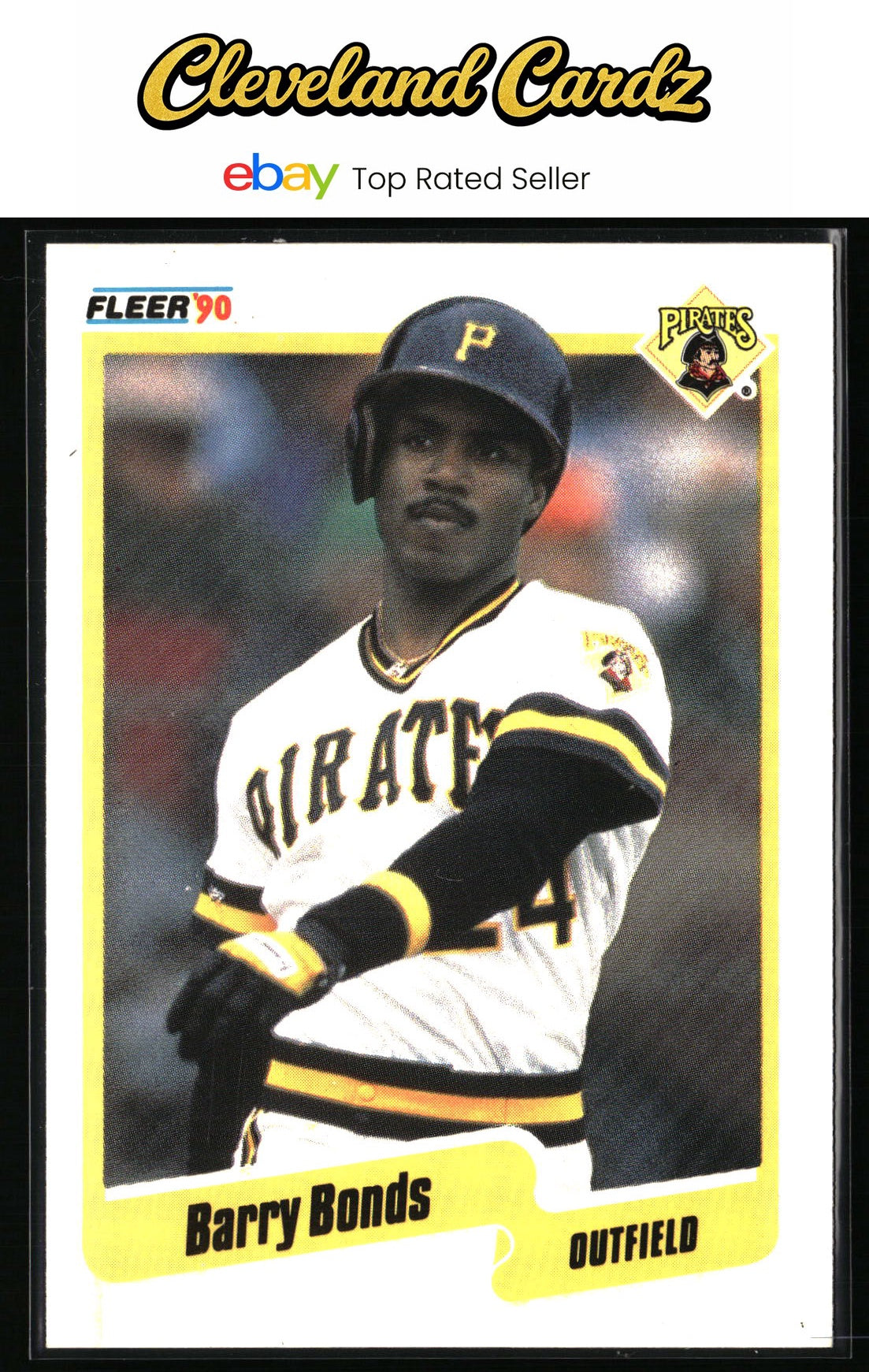 1990 Fleer #461 Barry Bonds