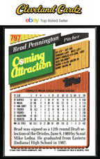1993 Topps #797 Brad Pennington
