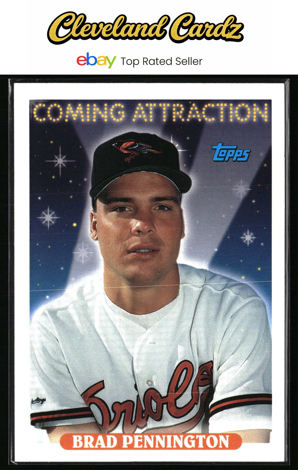 1993 Topps #797 Brad Pennington