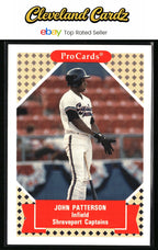 1991-92 ProCards Tomorrow's Heroes #345 John Patterson