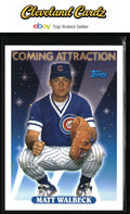 1993 Topps #812 Matt Walbeck RC