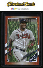 2021 Topps #187 Cristian Pache Orange #/299 RC