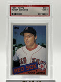 1985 Topps #181 Roger Clemens Rookie Card PSA 7