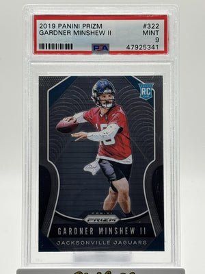 2019 Panini Prizm #322 Gardner Minshew II RCPSA 9