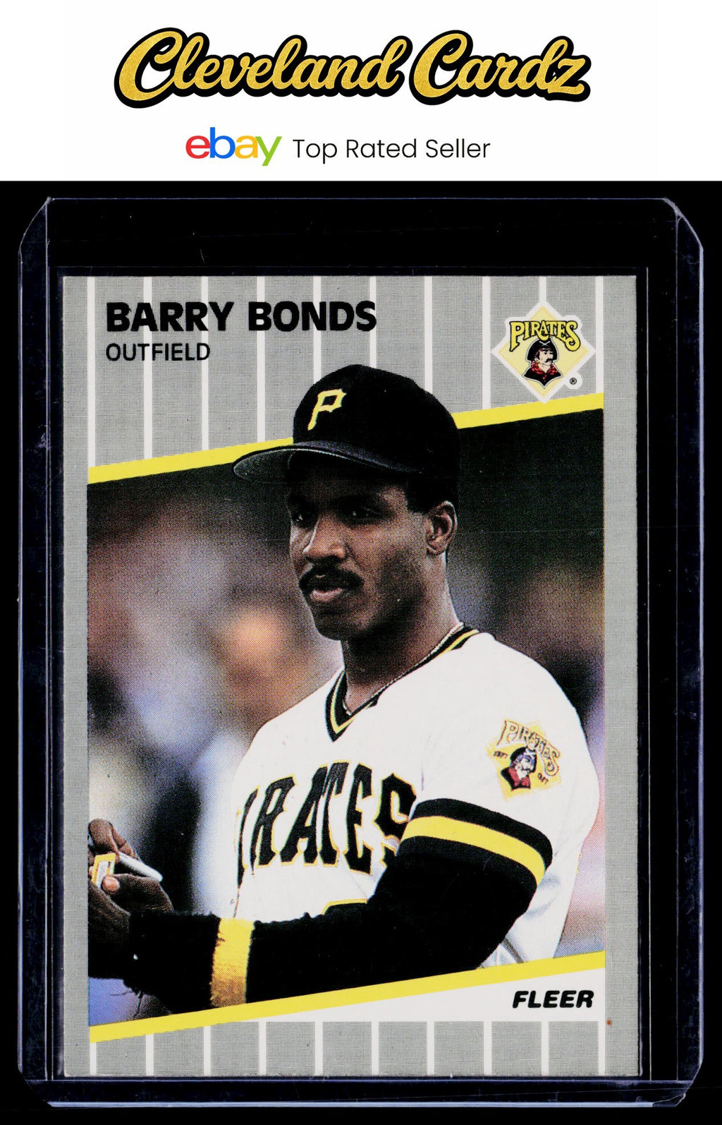 1989 Fleer #202 Barry Bonds