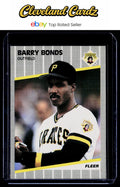 1989 Fleer #202 Barry Bonds