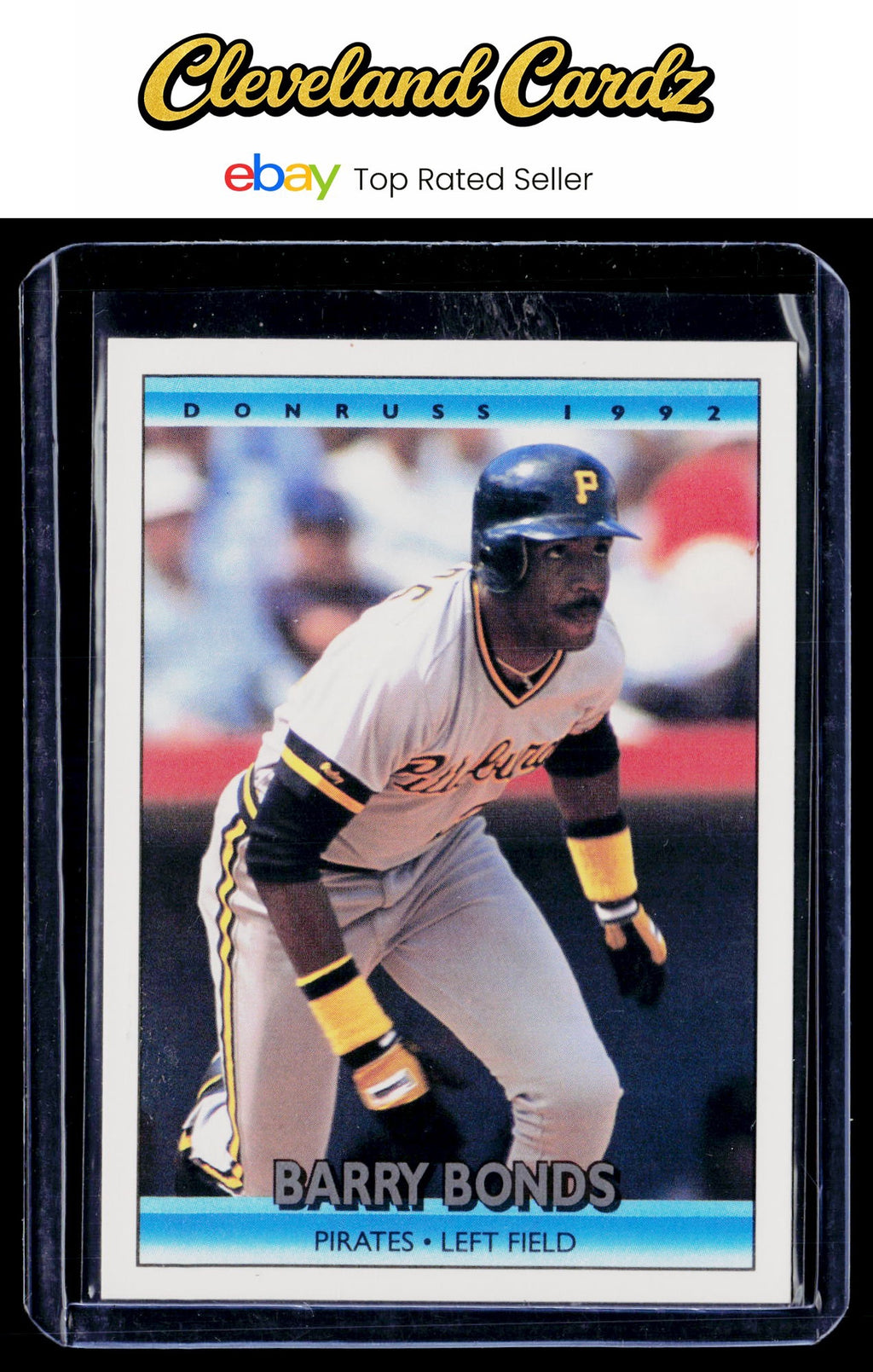 1992 Donruss #243b Barry Bonds
