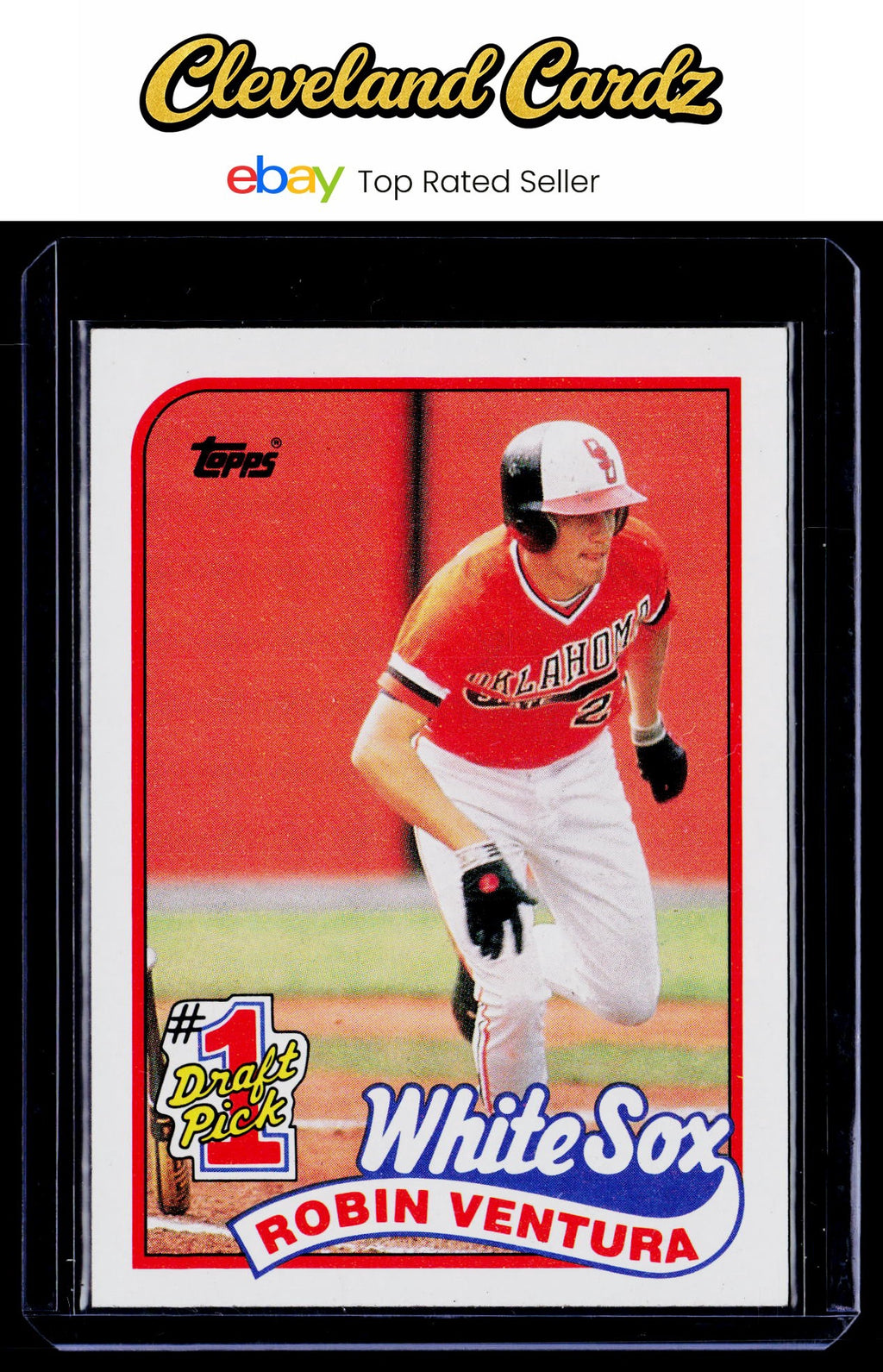 1989 Topps #764 Robin Ventura RC