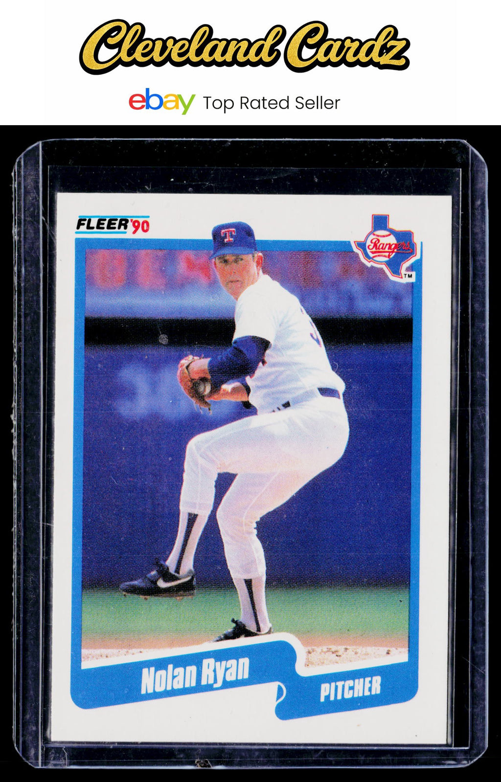 1990 Fleer #313 Nolan Ryan