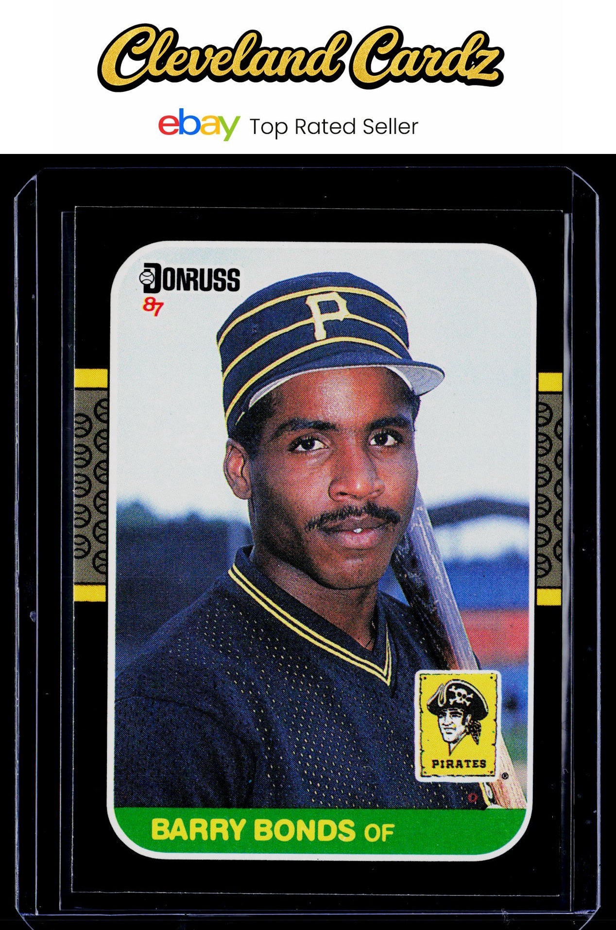 1987 Donruss #361 Barry Bonds Rookie Card