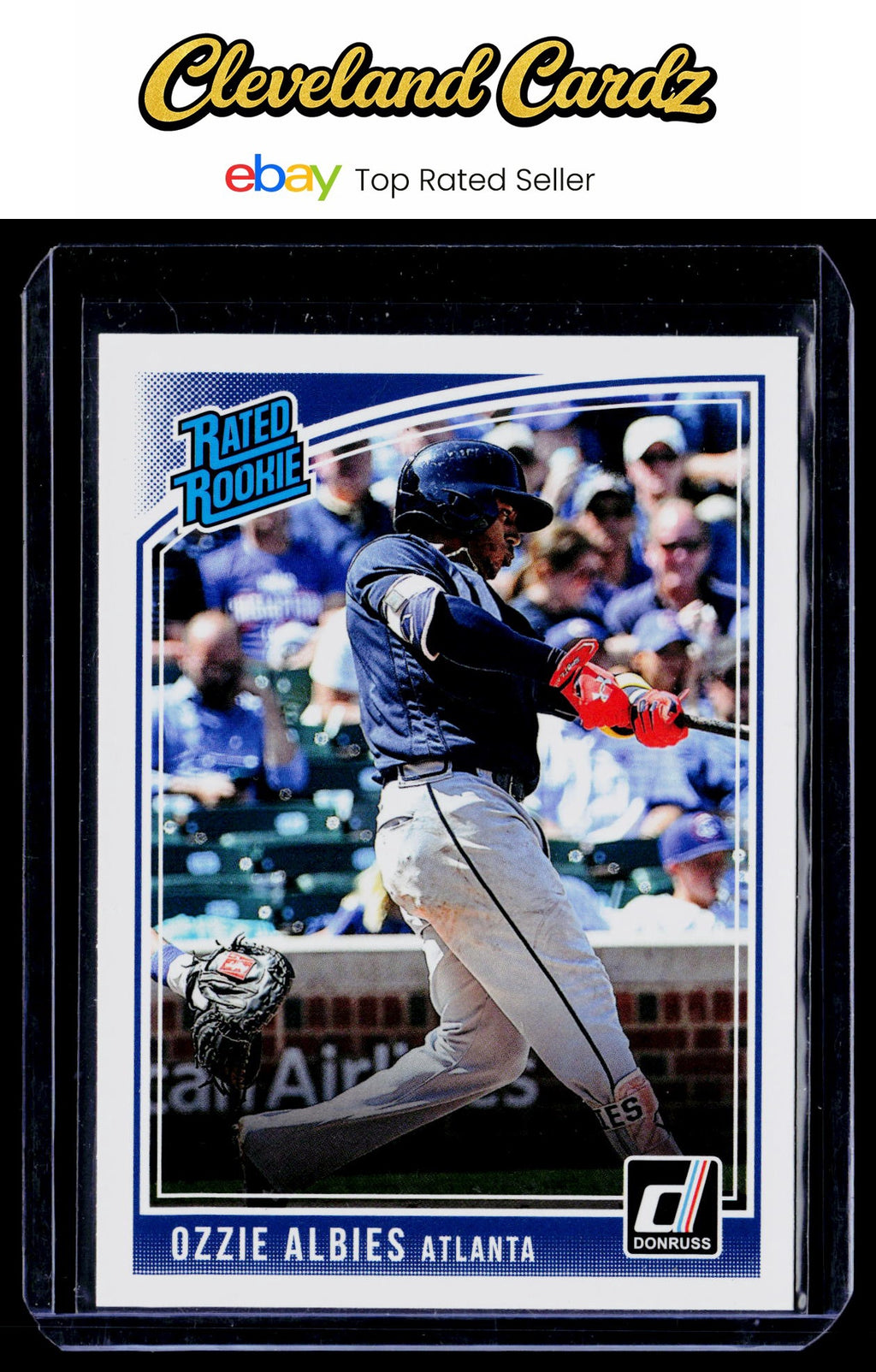 2018 Donruss #36 Ozzie Albies RC