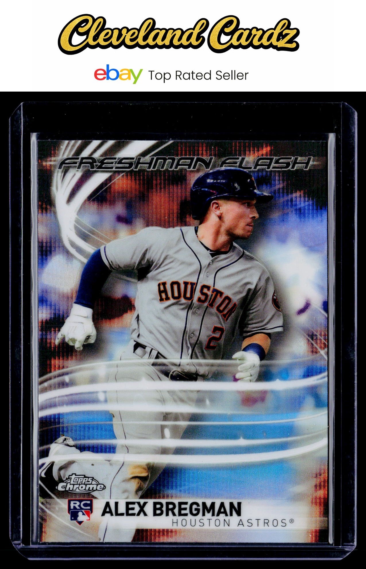 2017 Topps Chrome #FF-10 Alex Bregman Freshman Flash