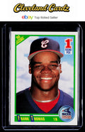 1990 Score #663 Frank Thomas Rookie Card