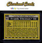1990 Topps #414b Frank Thomas Rookie Card