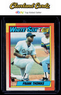 1990 Topps #414b Frank Thomas Rookie Card